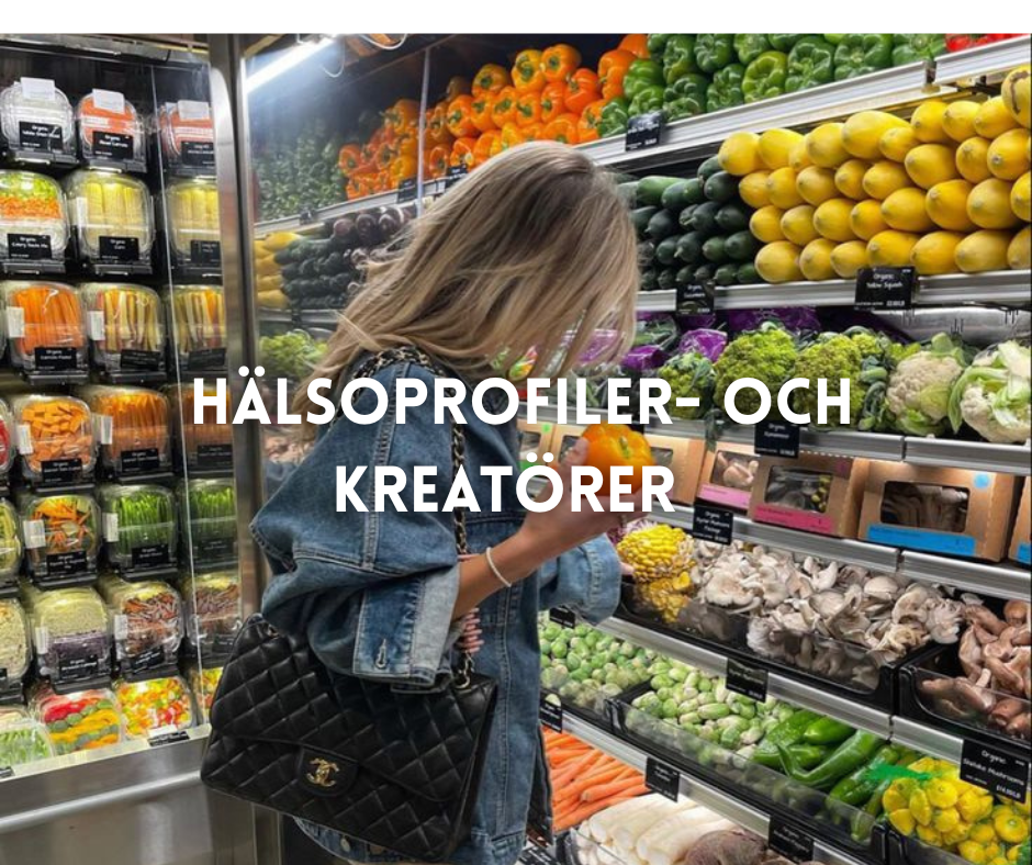 H&auml;lso-profiler och kreat&ouml;rer